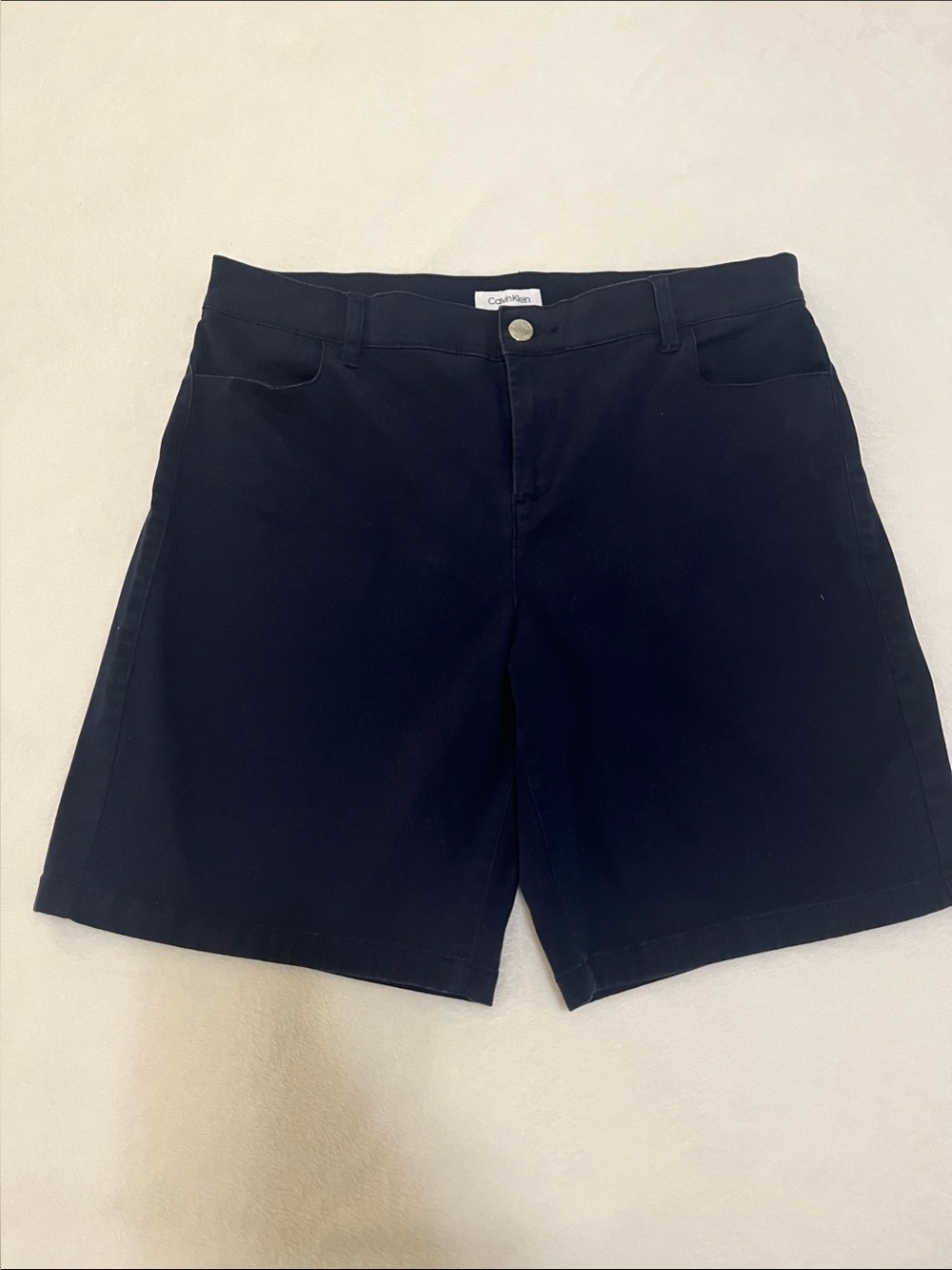 Calvin Klein Navy Black Bermuda Shorts